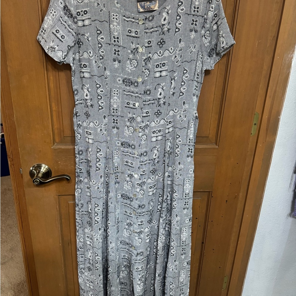 Vintage Button Down Dress